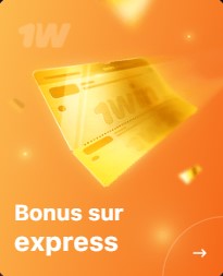 1win bonus sur express